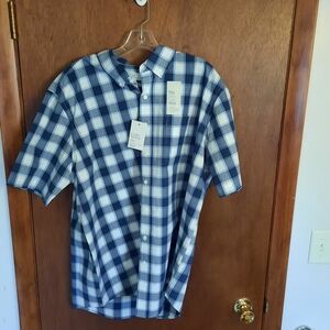 Blue Checkered Men's Shirt